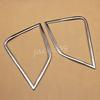 Chrome Front Fog Light Cover Trims For Mitsubishi Eclipse Cross 2018-