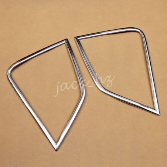 Chrome Front Fog Light Cover Trims For Mitsubishi Eclipse Cross 2018-