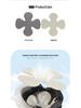 Motorcycle Helmet Liner Pad - Bio-Based Inner Cap Accessory, Universal Fit, Non-Hair Pressing.