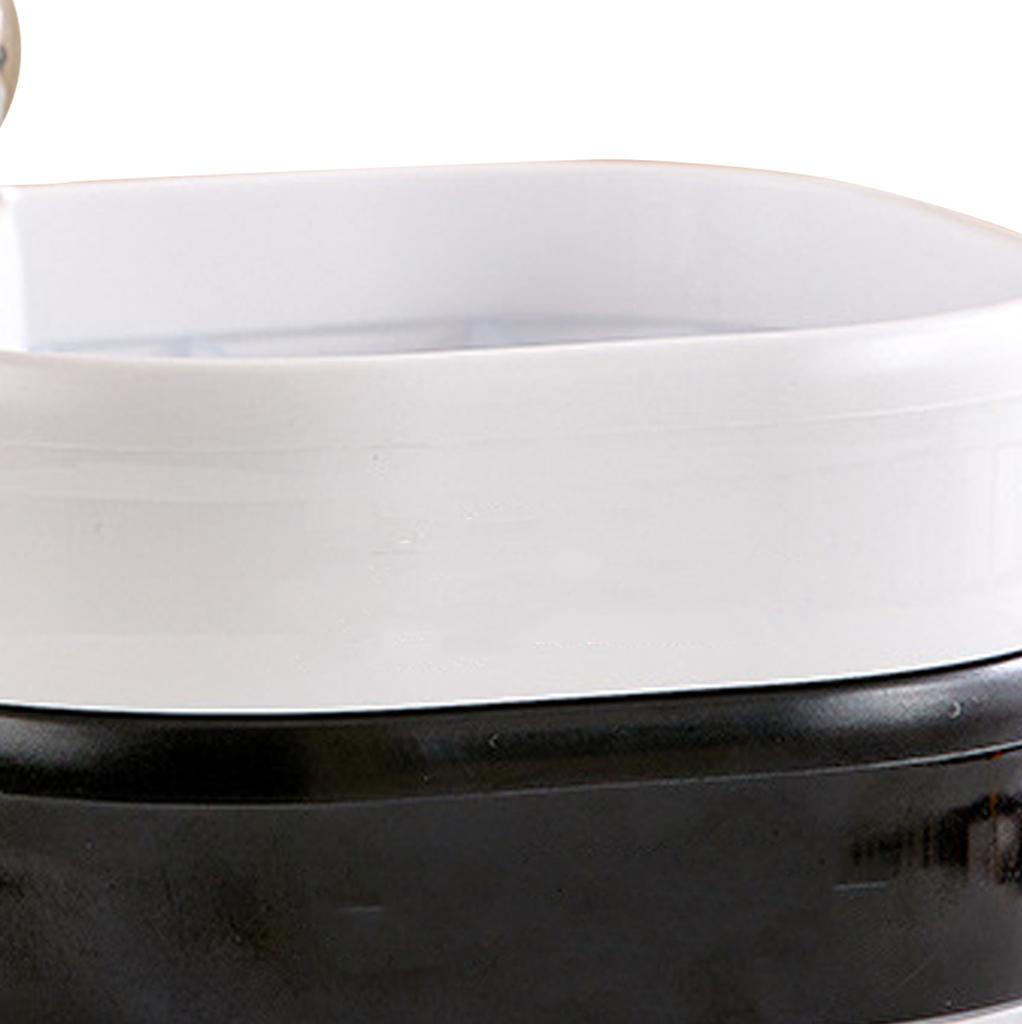 Rotatable Jewelry Box Multi Layer Plastic Anti Oxidation Delicate Rotating Jewelry Case for