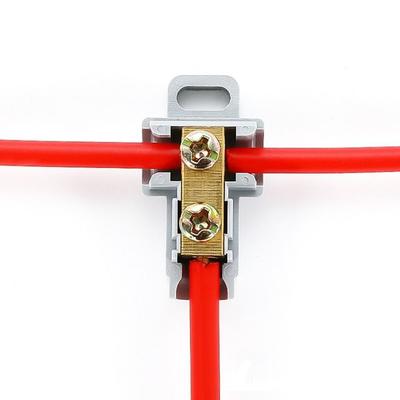 Schnelle elektrische Kabelverbindung Hohe Leistung Hoher Leistungsteiler Leiter Messing Großer Strom-Kabelverbinder Schneller Anschlussklemmenblock