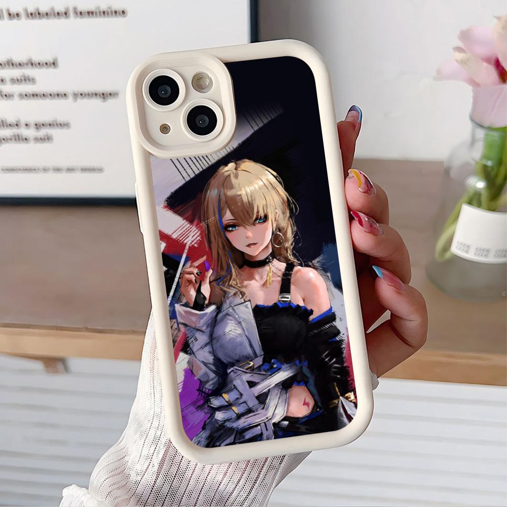 

HSR Serval Thicken TPU Mobile Phone Case for iPhone 17 16 15 14 13 12 11 Air Pro Max Plus Colorful Cover iPhone 15