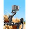 Handlebar Mount Bracket 360 Rotating Motorcycle Bike Camera Holder for Insta360 DJI Action Camera