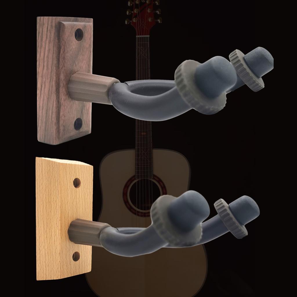Guitar Wall Hangers Holder Display Stand U-Shaped Guitar Hook Non-slip Display Rack Wall Ukulele Guitar Storage Rack