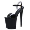 Fashion 20cm European Autumn Foreign Trade Nightclub Sex Women's Shoes Waterproof Platform Roman Fishmouth Lady Super High Heel Sandals
