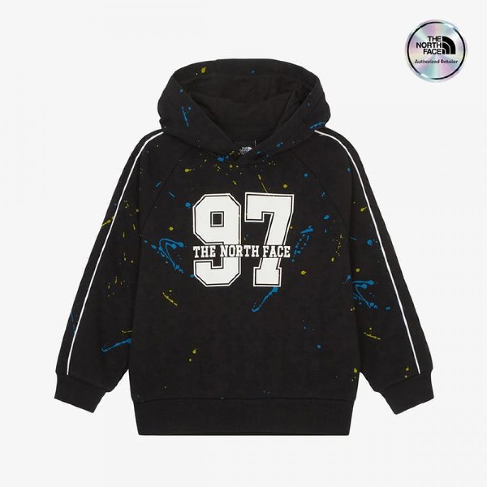 The North Face Kids Hoodie Black Nm5pr54s BLACK/140