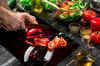 GLASS PLATE CUTTING BOARD 52x40 WINE