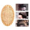 Wooden Massage Comb No Handle Scalp Care Styling Comb for Straight Curl HairComb