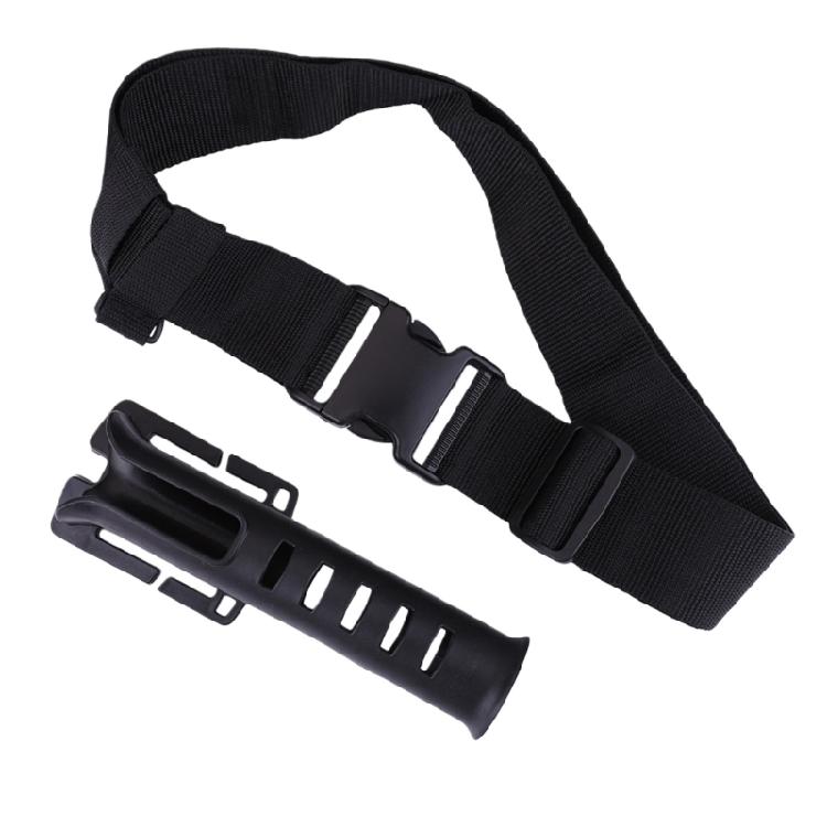 Plastic Wader with Poles Inserter Adjustable Fishing Rod Holsters for Casting Reel Waist Wading Belt Waist Belt Rod Holder