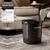 Luxury High-Capacity Trash Can: Stylish Bathroom, Living Room, & Bedroom Bin