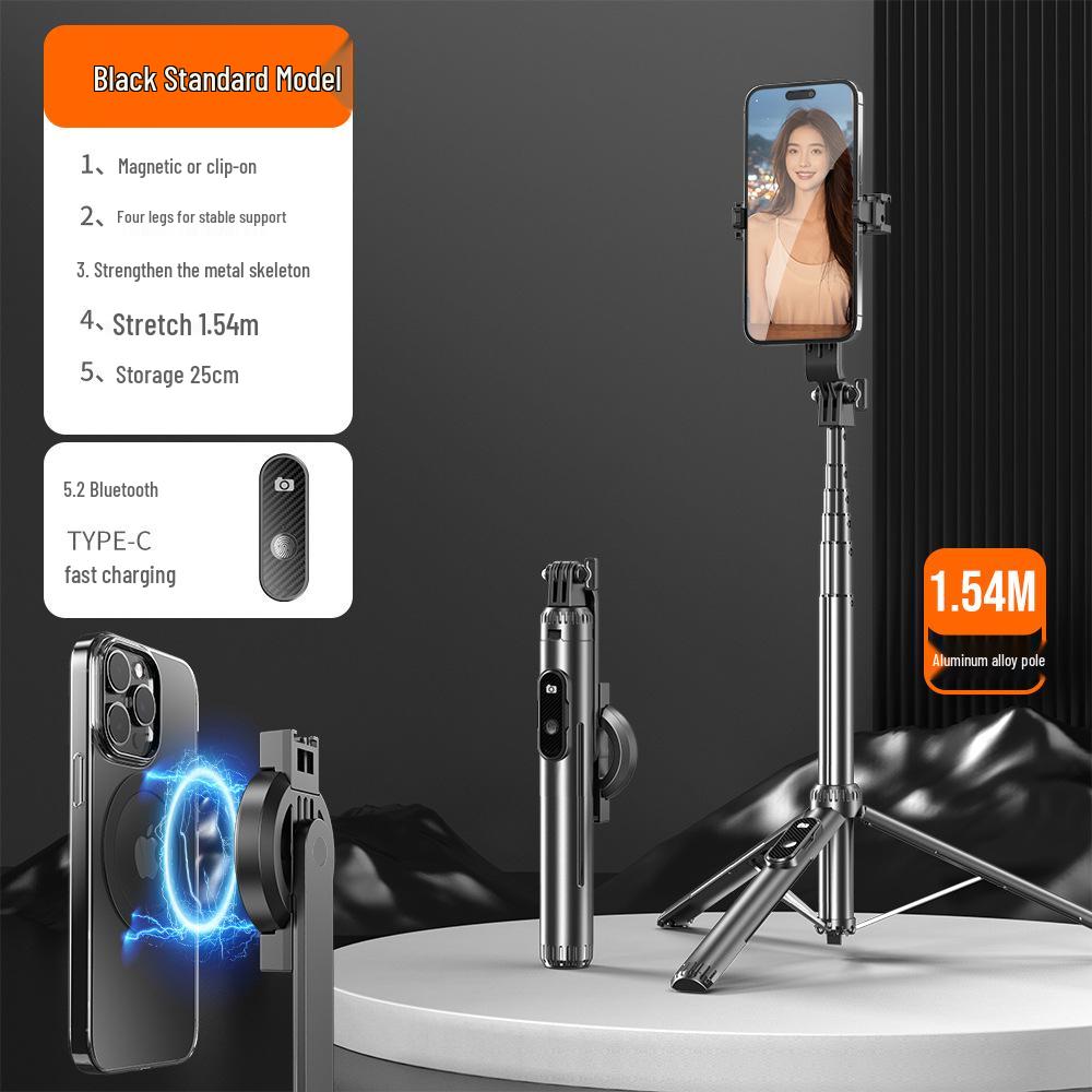 P160 Multifunctional Bluetooth Selfie Stick & Tripod with Universal Mount for Videos and Live Streaming