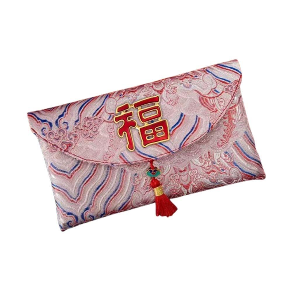 Cloth Wedding Money Pocket Chinese Style Red Packet HongBao New Year Red Envelope  Spring Festival
