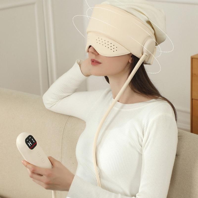 Cordless Head Massagers Quiet Operations Adjustable Mode Portable Design Stress Relief For Adults Seniors Shoulder Relief