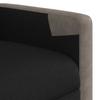 Recliner Chair with Lift Assistance Black Fabric