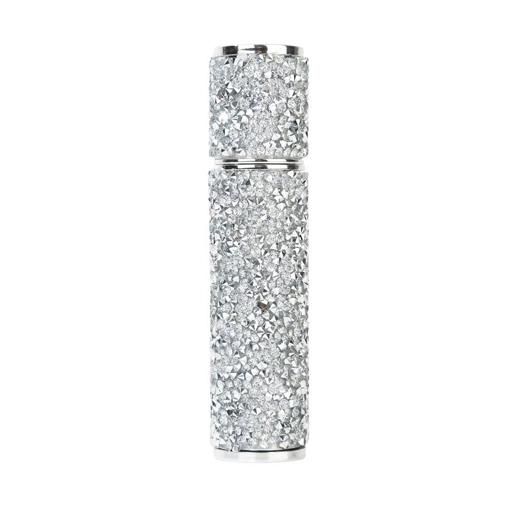 

Fashion 10ml Perfume Bottle Leak-proof Full Rhinestone Cosmetic Container Refillable Ultra-fine Mist Fragrance Container Travel