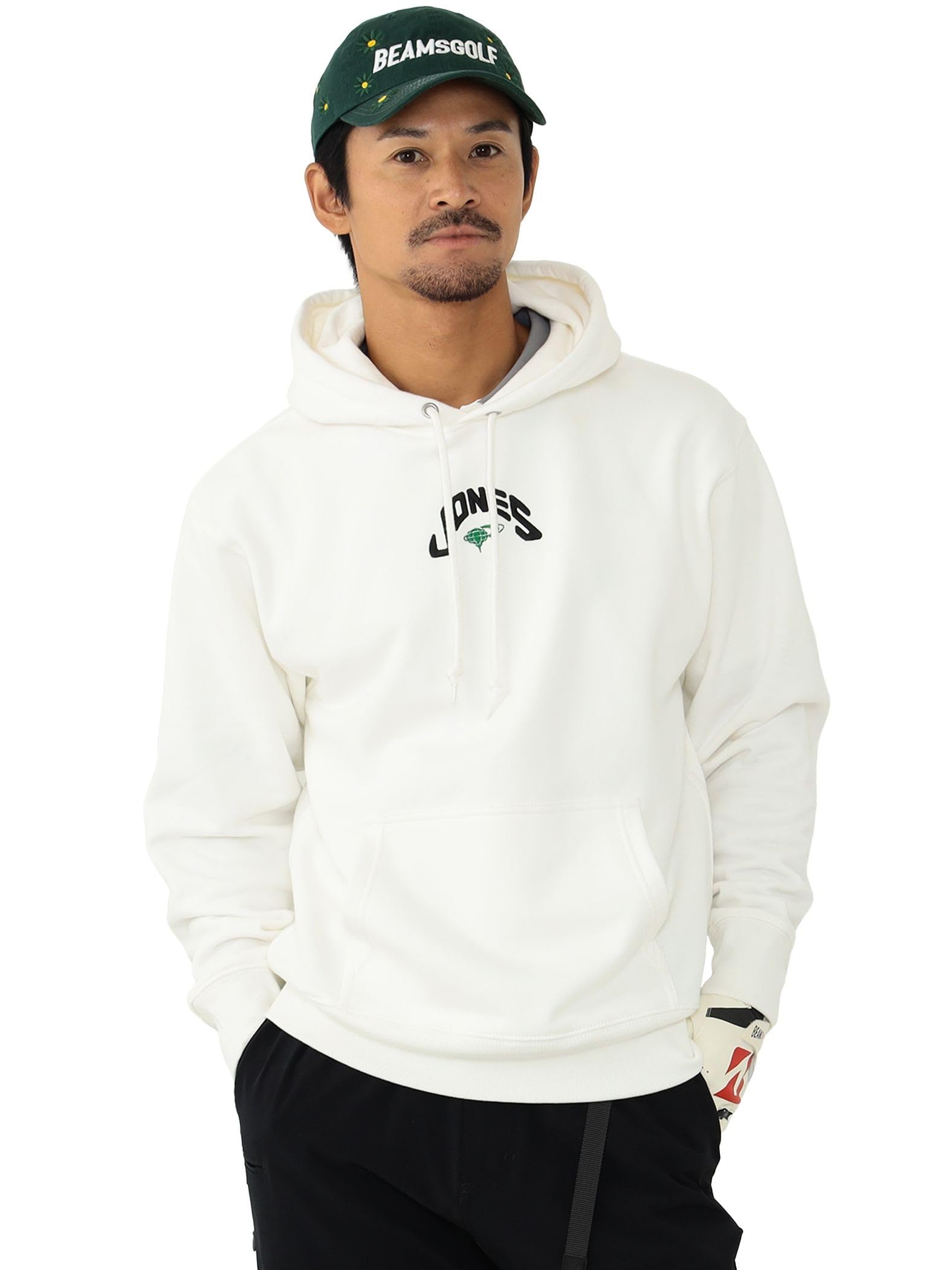 

Толстовка JONES Custom Point Hood Parka БЕЛАЯ S 82130233444 [Beams Golf] Мужская