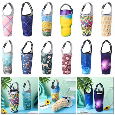 30oz Colorful Anti-Hot Cup Sleeve Eco-Friendly Beverage Bag Water Mug Bottle Holder Tumbler Carrier Cup Accessories