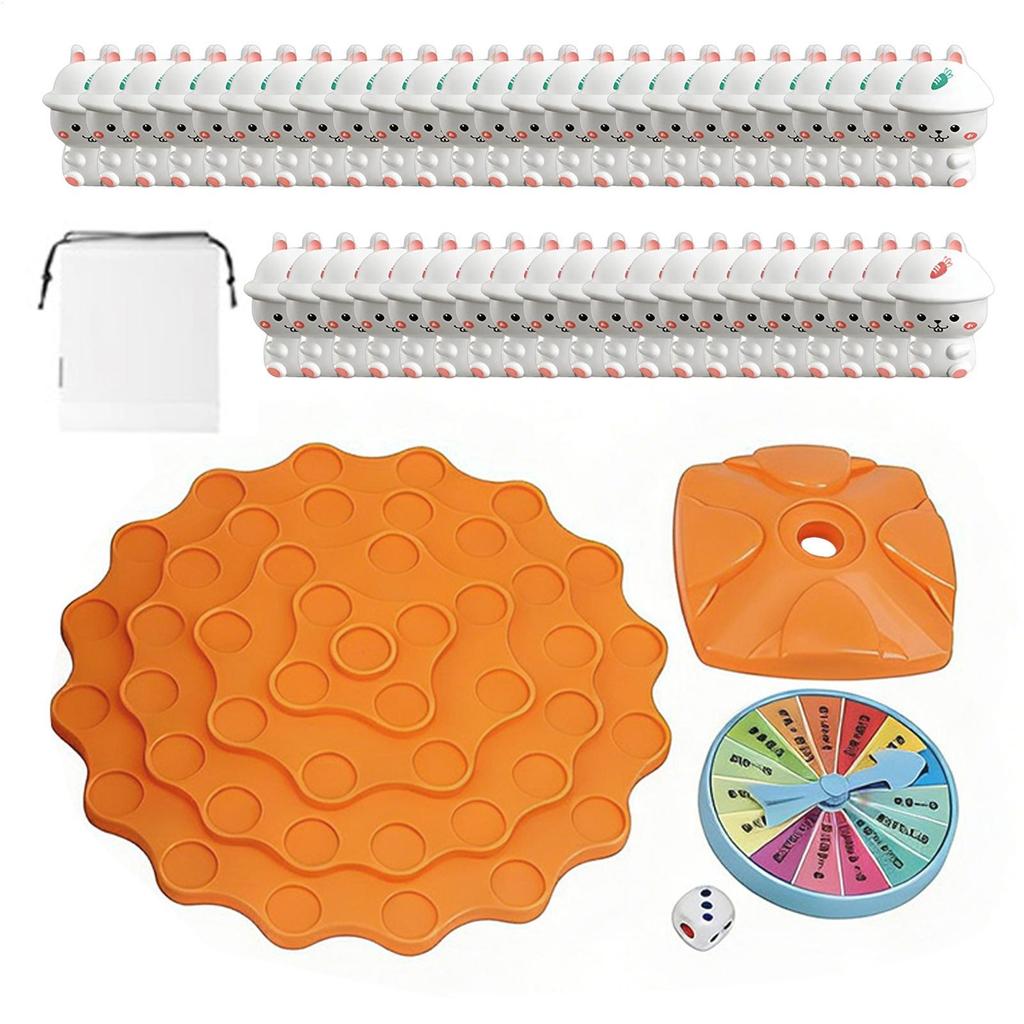 Balancebaum-Spielzeug Kaninchen Brett Balance Training Pädagogisches Spielzeug Eltern-Kind-Interaktionsspiel für Kinder 3 Zuhause Familienabend Party
