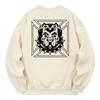 KAN6312 Kmc0114 Pitbull Fleece-Lined Sweatshirt - Cream