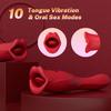 Tongue Licking Nipple Clitoris Vagina Stimulator Vibrator Masturbation Tools for Couple Sex Toy Vibrator Adult Supplies Toys