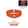 Car Seat Belt Anti Scratch Buckle Protector Cover Accessories For KIA Cerato Proceed Venga Stonic Picanto Sorento Stinger