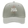 Artist At Work Brush Print Sandwich Baseball Cap