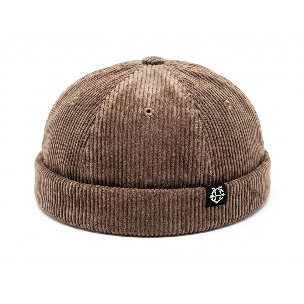 EIGHTVOLUME Ev Corduroy Watch Cap (Brown)