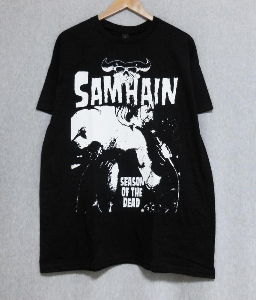90s Samhain Season Of The Dead 90s Retro style Black T shirt NH27369 Unisex T-Shirt XXXXL