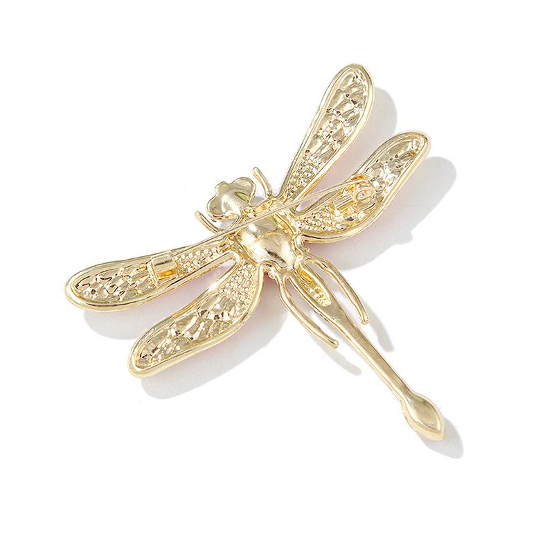Exquisite Retro Enamel Dragonfly Brooches Pins For Women Clothing Coat Party Accessries Gifts