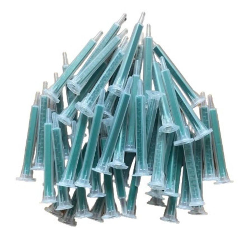 TASFOT Mixing Nozzle Mixing Tube Megmix Mixing Nozzle Epoxy Adhesive Sheet Metal 50-Piece Set (50)