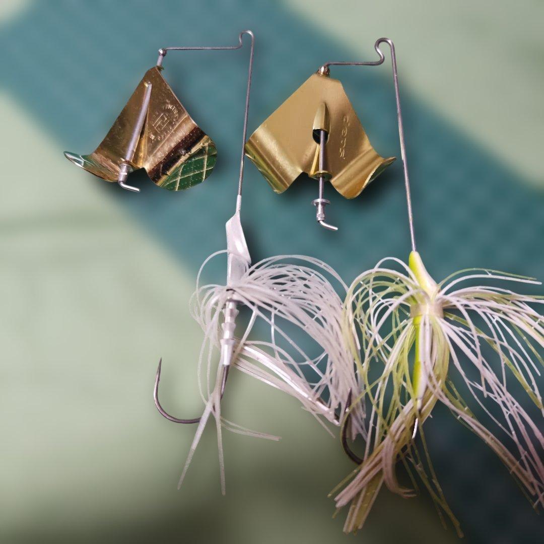 Used Buzzbait 2 piece set (Raid Japan & Depth)
