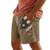 Męskie letnie, duże, swobodne, luźne spodnie sportowe, szorty plażowe