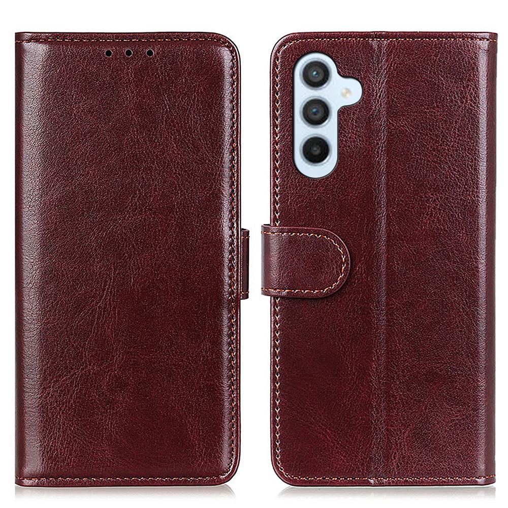 For Samsung Galaxy A05s 4G Case Crazy Horse Texture Leather Wallet Phone Cover