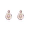 Exaggerated Earrings Retro Palace Style Earrings  Fashionable Elegant Earrings Niche Design