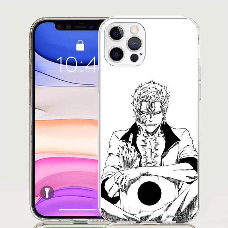 Bleach Grimmjow Phone Case For Apple iPhone 17 Air 16 15 Plus 14 + 13 Mini 12 11 Pro Max 7 8 SE 16Max Soft Shell Cover Coque 17