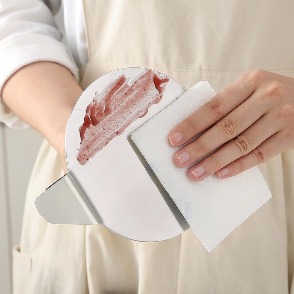 Pressa per Hamburger in Acciaio Inossidabile con Superficie Antiaderente per Uso in Cucina e Idea Regalo