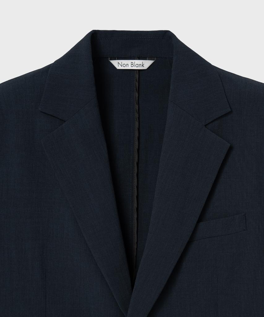 Nonblank [Summer] Oversized Unconquered Height Blazer_Deep Sea Navy
