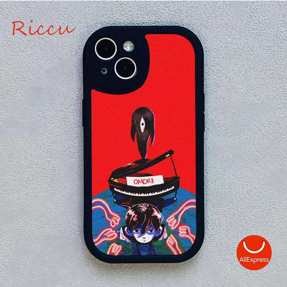 Omori Game Fanart Phone Case for Iphone 14 13 11 12 Pro MAX 13 12 MiNi 7 8plus Iphone 14 13 Pro XS XR Lambskin Protective Covers