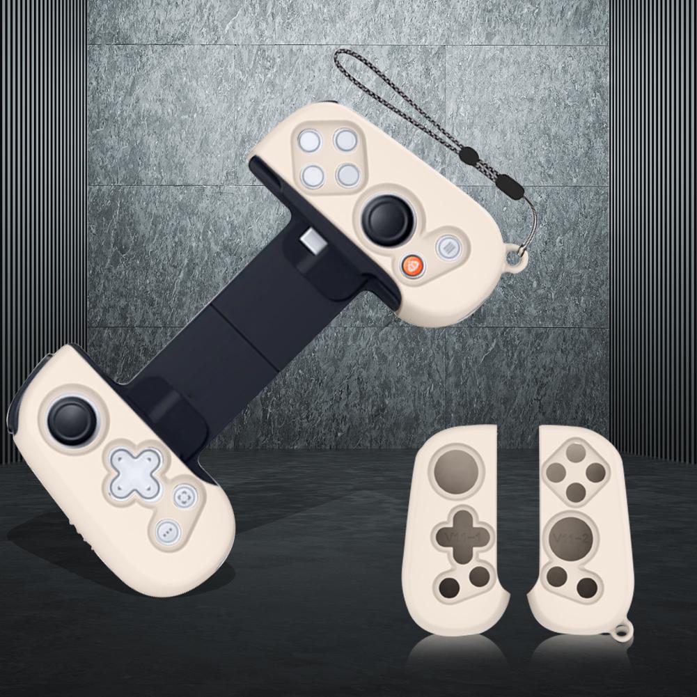 Silicone Handle Protective Case Anti-Slip Grip Case Cover Anti-Scratch Controller Skin for Backbone One Mobile Gaming Controller