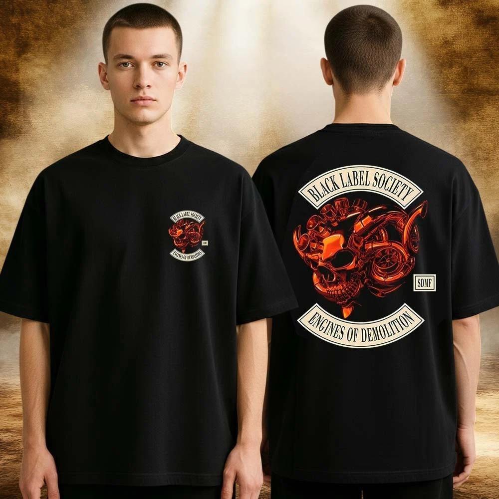Black Label Society 2026 Engines Of Demolition Two Sides Unisex T-Shirt XXXL