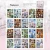 20 listů Limitovaná edice Dekorativní Ručně vyráběný Scrapbookingový Materiál Deník Album Řemeslné Potřeby Vyřezávané Samolepky Kniha