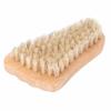 Nail Brush Travel Portable Wooden Foot Hands Fingernail Toenail Cleaning Scrub Brush for Men Women