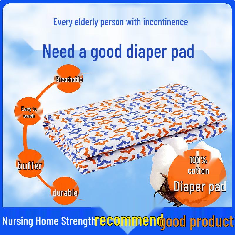 

Washable Leak-Proof Incontinence Pad for Elderly – Waterproof & Breathable Bed Protector 60x90 cm