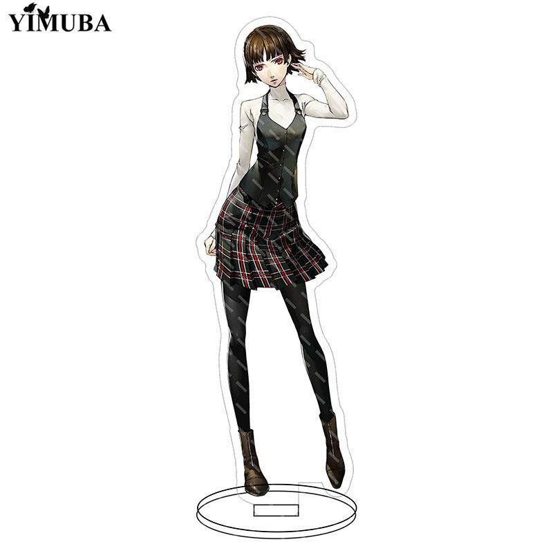 Game Persona 5 Anime Cosplay Acrylic Stand Model Plate Ren Amamiya Ryuji Sakamoto Anne Takamaki Action Figures Desk Decor