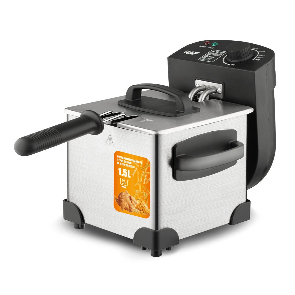 Fritteuse Haushalt Kleine Elektrische Fritteuse Elektrische Fritteuse Gewerblich Krapfen Pommes Frites Maschine Spieß Konstante Temperatur