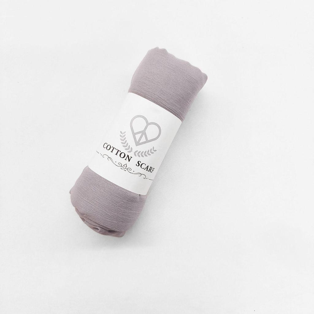 Spring/Summer Pleated Solid Color Long Scarf - Breathable, Micro-Elastic, Natural Wrinkle Women's Head Wrap/Shawl