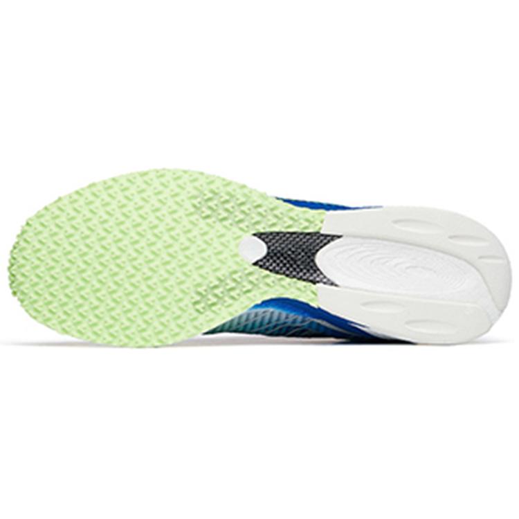 New Anta Wear Resistant Low Top Running Shoes Men's Green Blue White 112225562-4