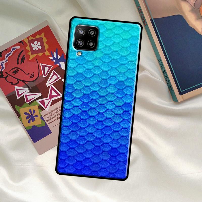 Mermaid Tail Scale Case For Samsung Galaxy A52 A32 A12 A33 A06 A16 A26 A36 A56 A15 A53 A13 A34 A54 A14 A35 A55