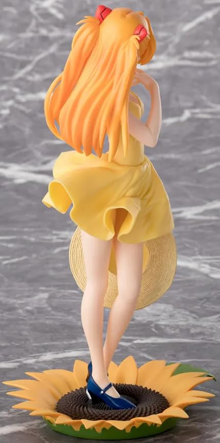 Neon Genesis Evangelion Luminasta "Asuka" Summer Dress Ver.2 Figure, 1 type, approximately 9 x 24 cm