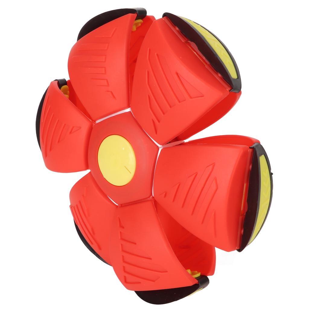 Flying Saucer Ball Fun Interactive Built in Spring Decompression Flying Saucer Ball Toys for Kids Adults Pets
